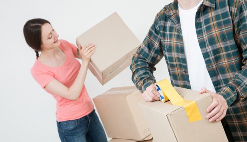 Professional packing service for a Parsons Green home move