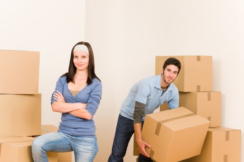 Preparation checklist and moving supplies for a home relocation