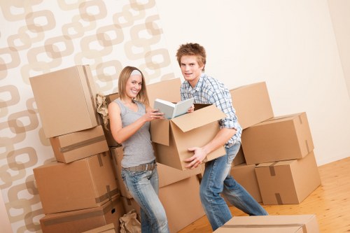 Careful packing and furniture handling for a move in Parsons Green