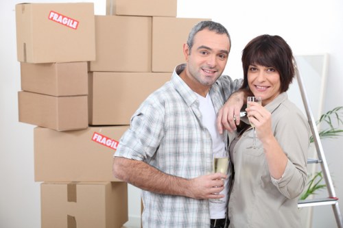 Residential packing and boxes service near Parsons Green