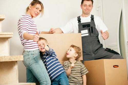 Home removal service for a flat near Parsons Green