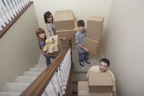 Commercial packing support for a Parsons Green office relocation